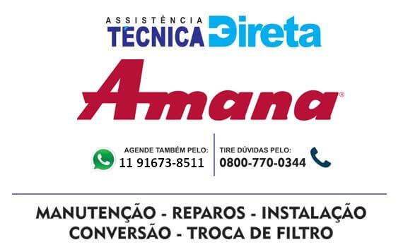 assistência técnica Amana