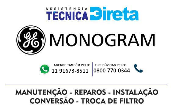 assistência técnica GE Monogram