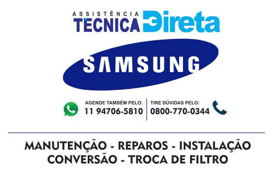 assistência técnica Samsung