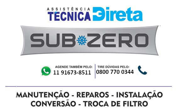 assistência técnica Sub-Zero