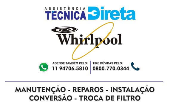 assistência técnica Whirlpool